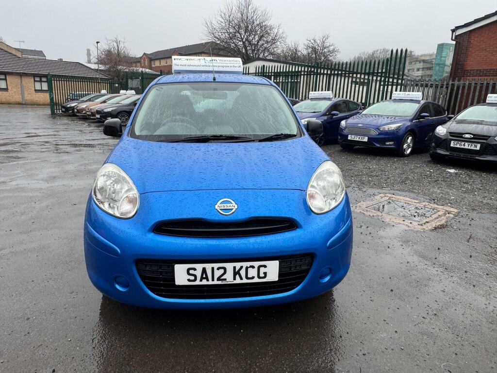 Nissan Micra 1.2 12V Visia Euro 5 Blue #2