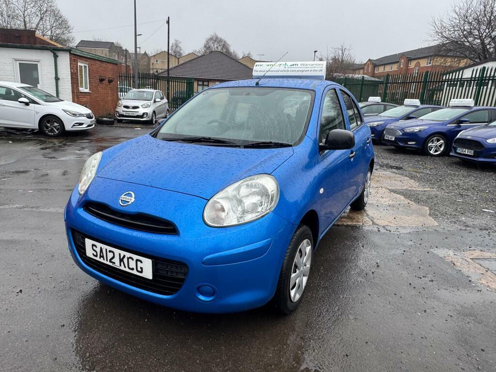 Nissan Micra 1.2 12V Visia Euro 5 Blue #3
