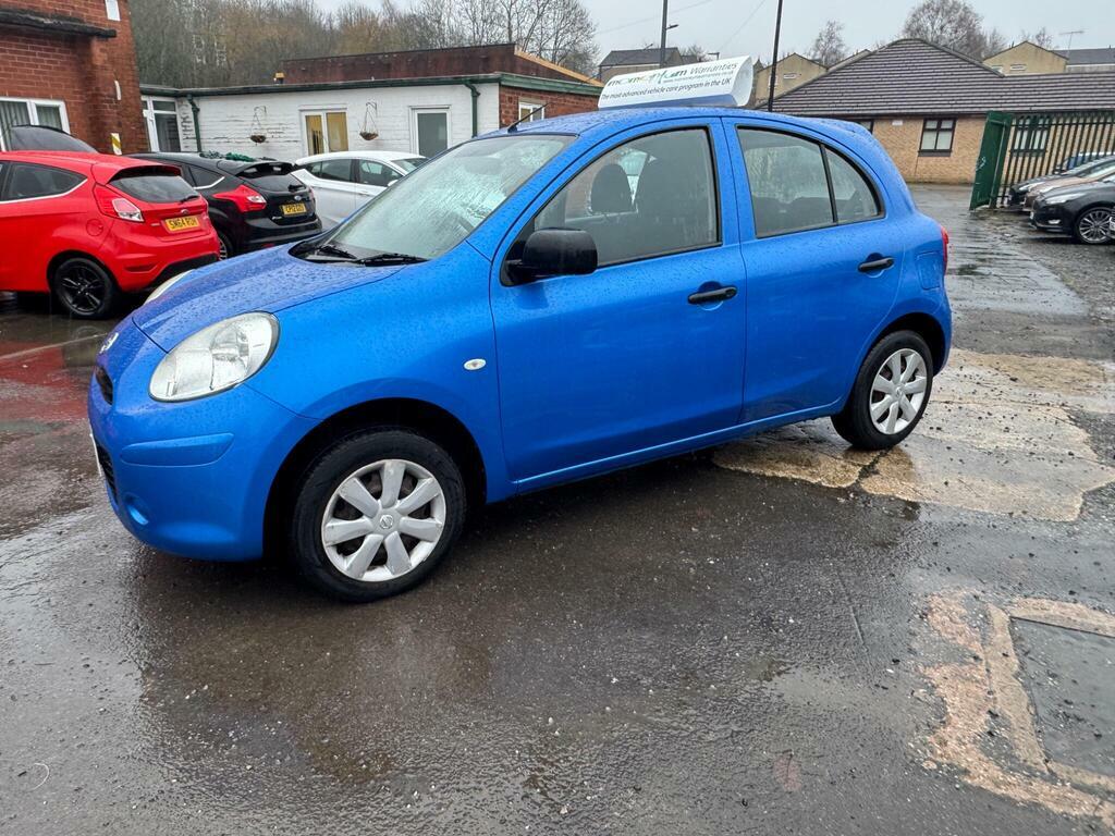 Nissan Micra 1.2 12V Visia Euro 5 Blue #4