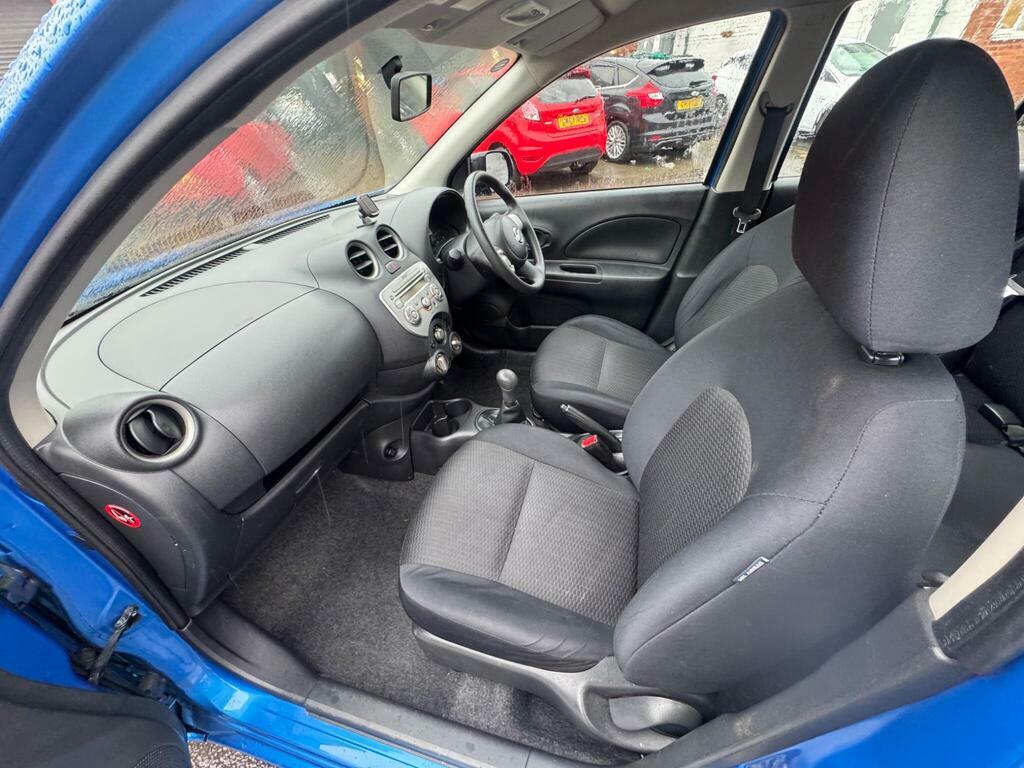 Nissan Micra 1.2 Acenta 79 Bhp Blue #12