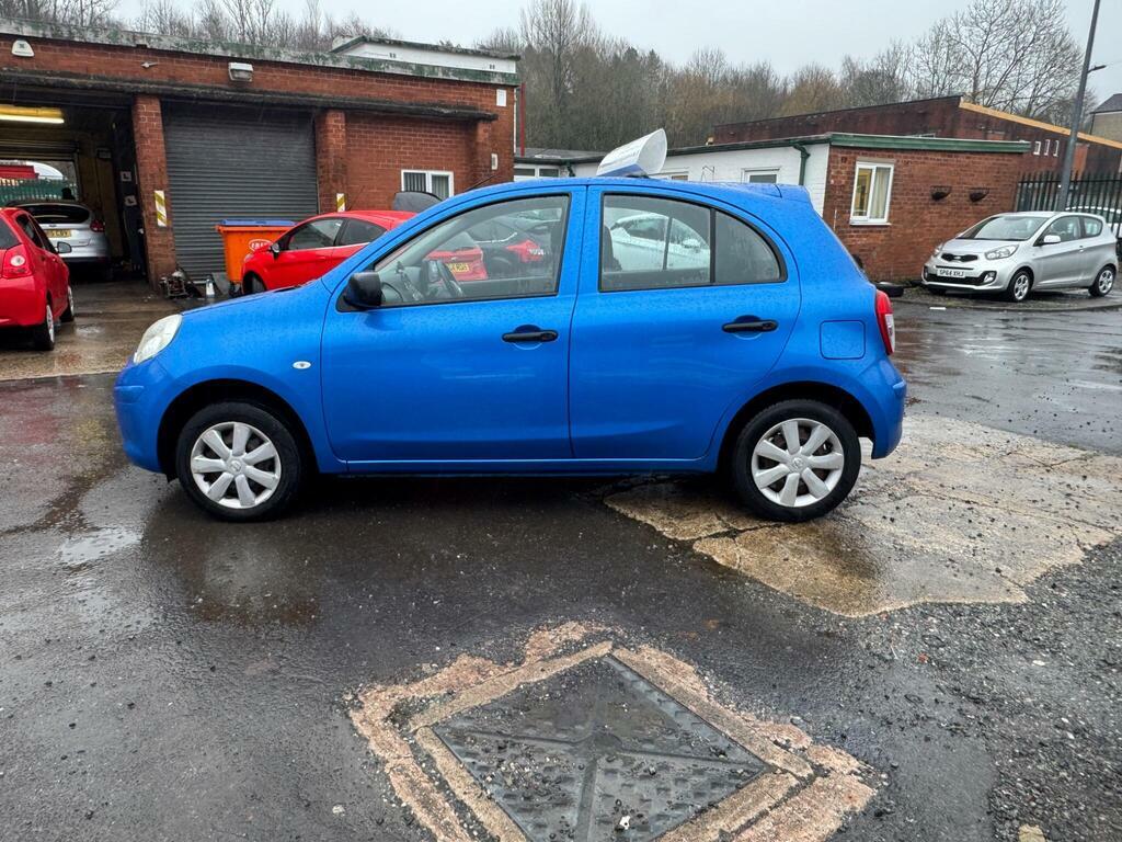 Nissan Micra 1.2 12V Visia Euro 5 Blue #5