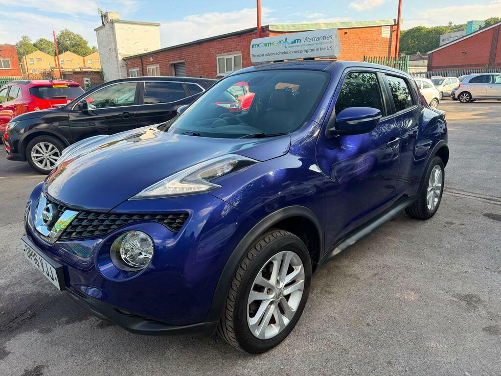 Nissan Juke 1.6 N-connecta Xtron Euro 6 Blue #2