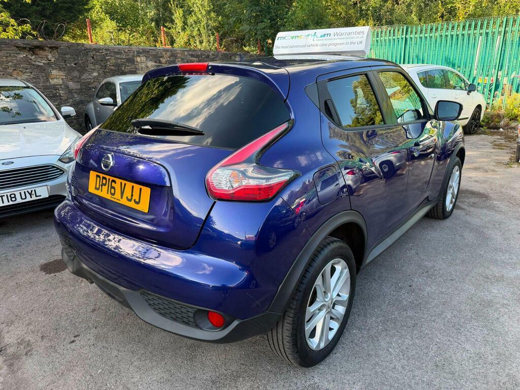 Nissan Juke 1.6 N-connecta Xtron Euro 6 Blue #4