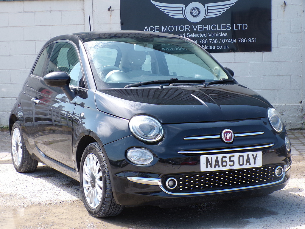 Fiat 500 Lounge Black