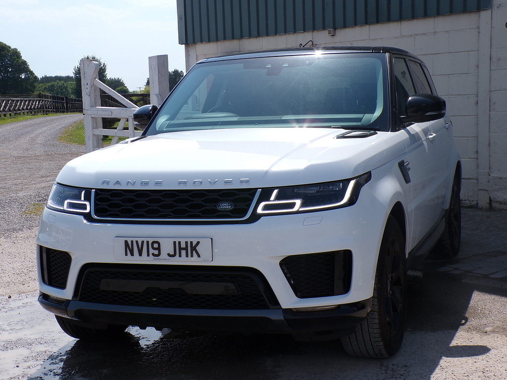 Land Rover Range Rover Sport Sd V6 Hse White #3