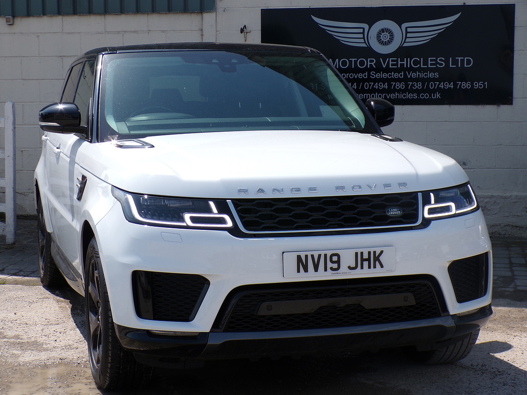 Land Rover Range Rover Sport Sd V6 Hse White #2