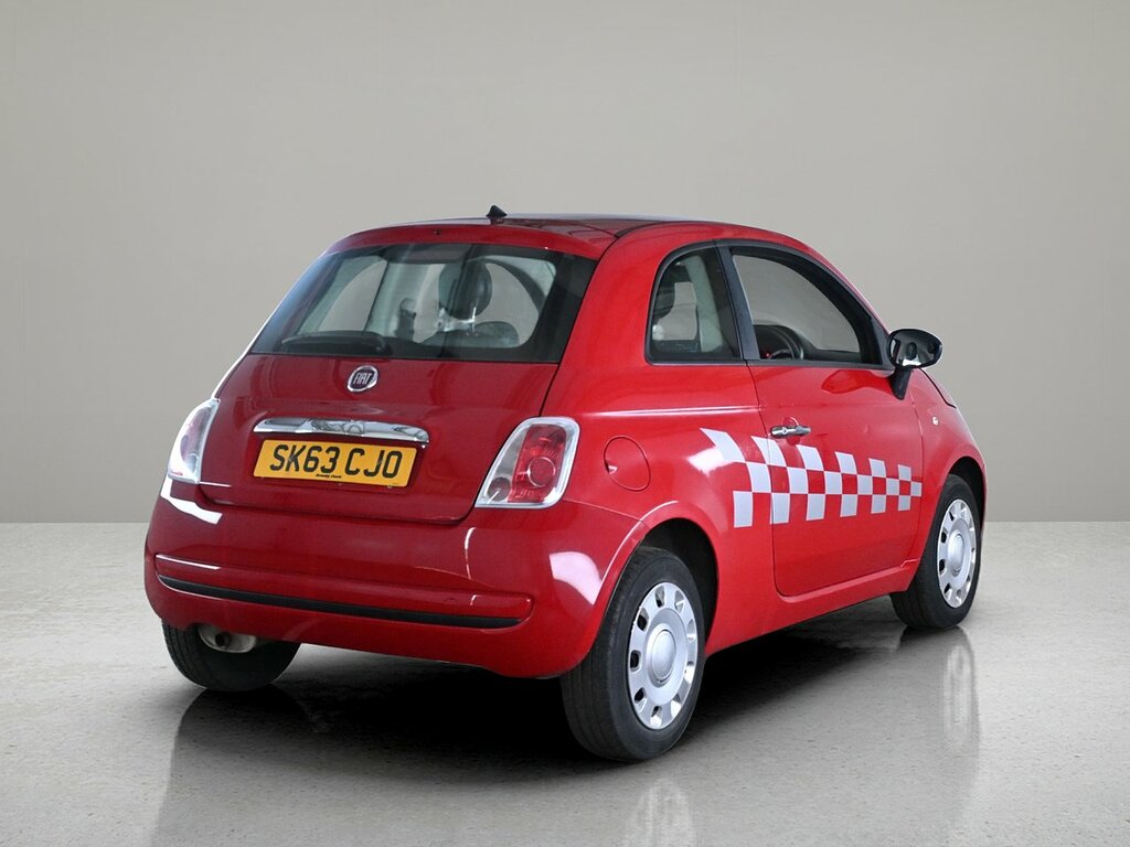 Fiat 500 Pop Red #4