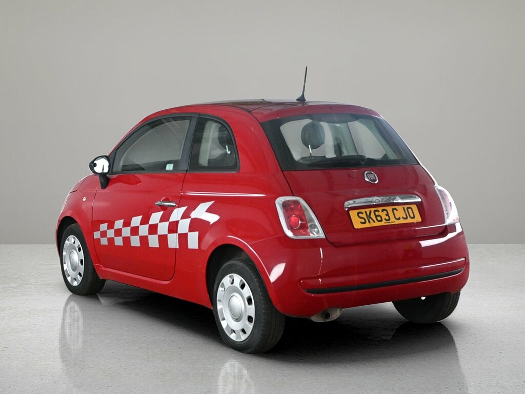 Fiat 500 Pop Red #3