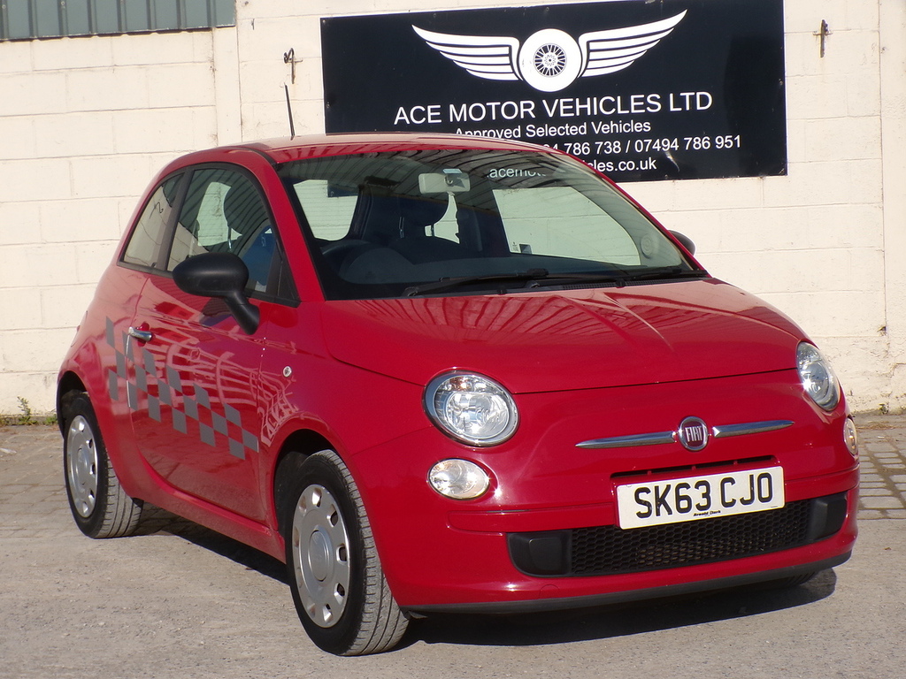Fiat 500 Pop Red