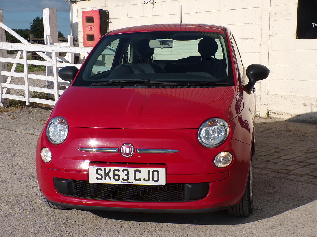 Fiat 500 Pop Red #4