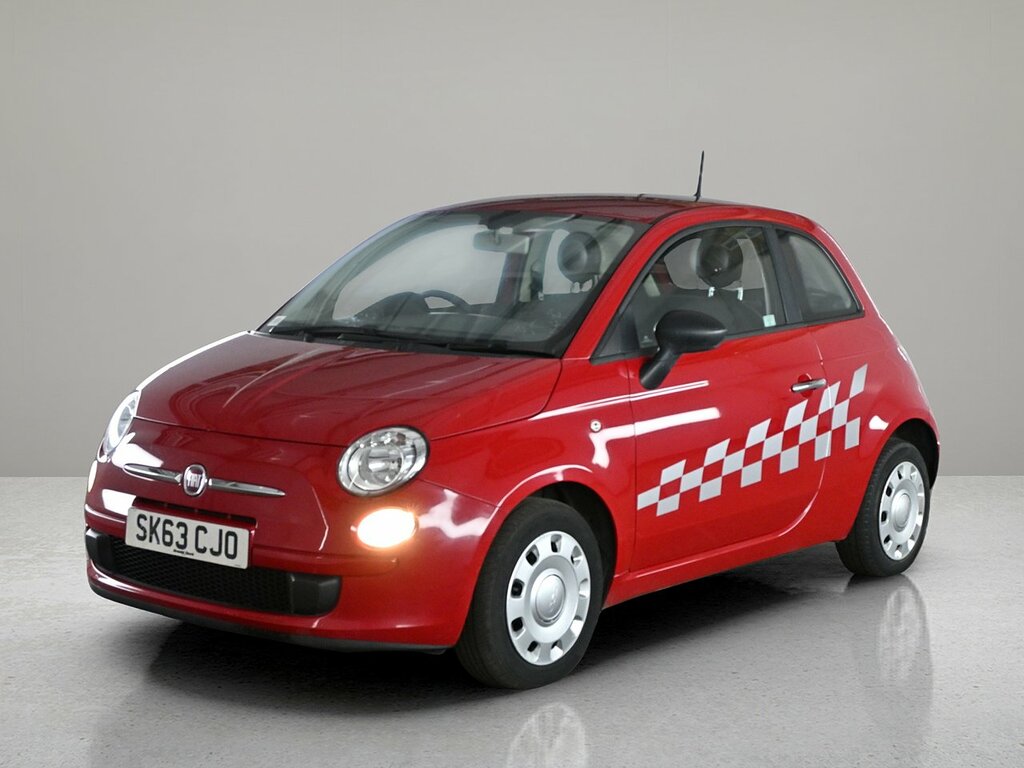 Fiat 500 Pop Red #2