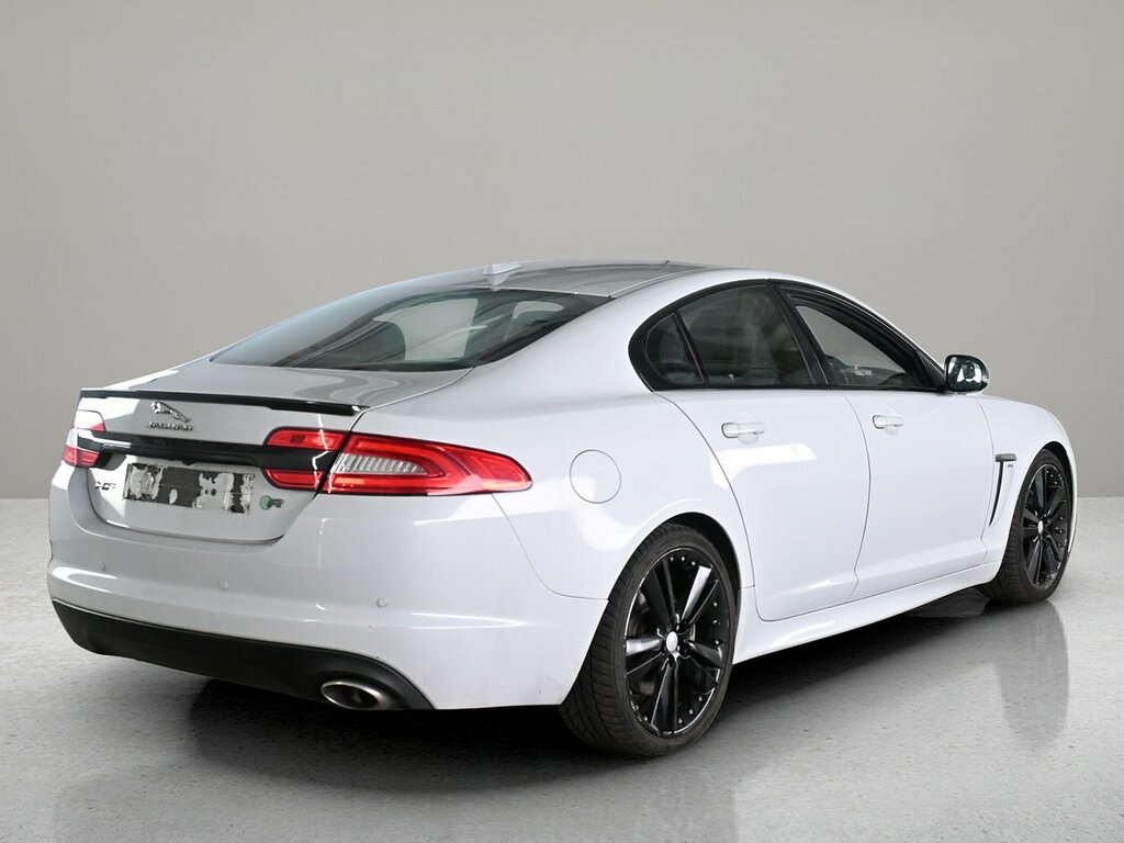Jaguar XF D R-sport Black White #4