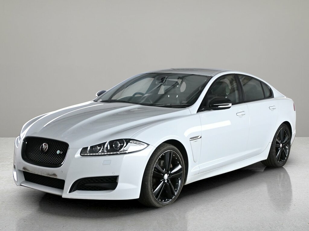 Jaguar XF D R-sport Black White #2