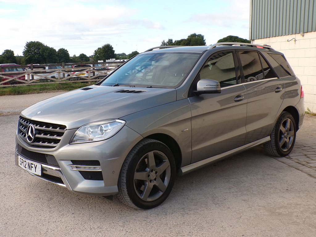 Mercedes-Benz M Class Estate Silver #5