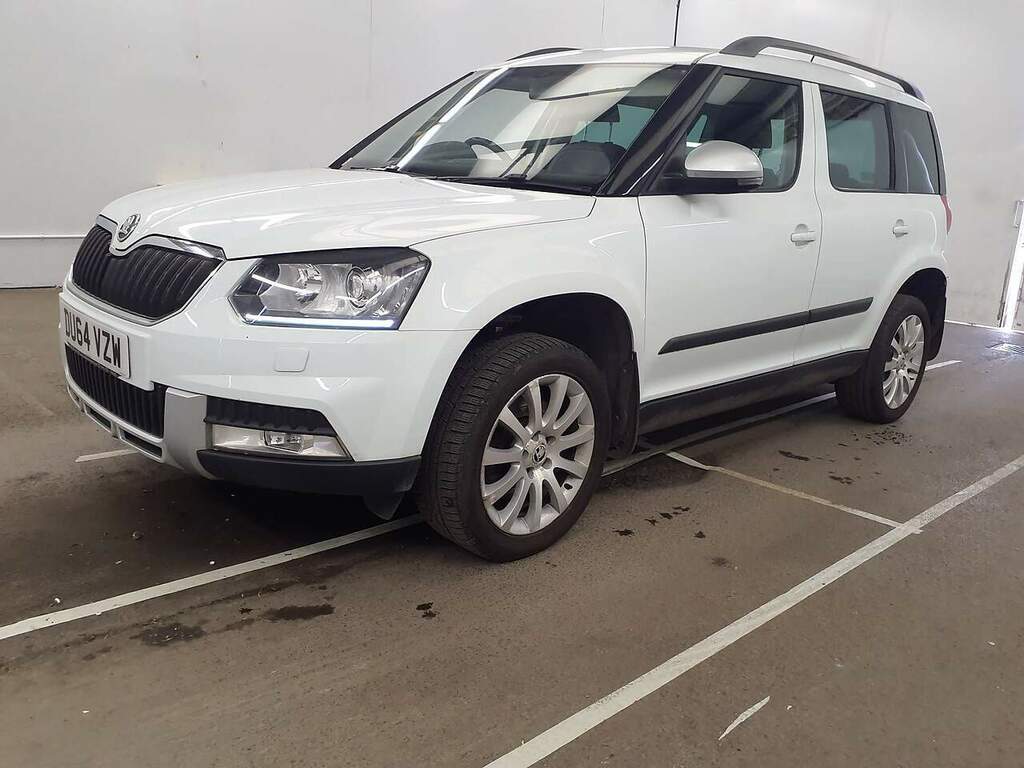 Skoda Yeti Tdi Elegance White #3