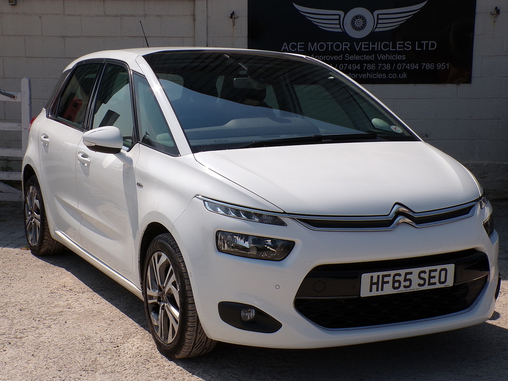 Citroen C4 Picasso Bluehdi Exclusive White