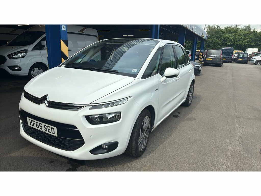 Citroen C4 Picasso Bluehdi Exclusive White #2