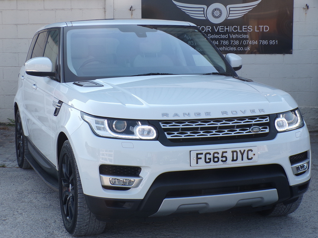 Land Rover Range Rover Sport Sd V6 Hse White