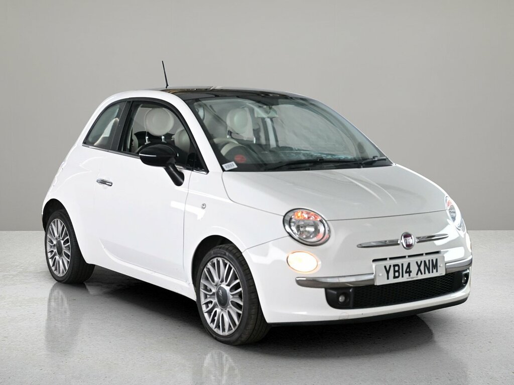 Fiat 500 8V Cult White