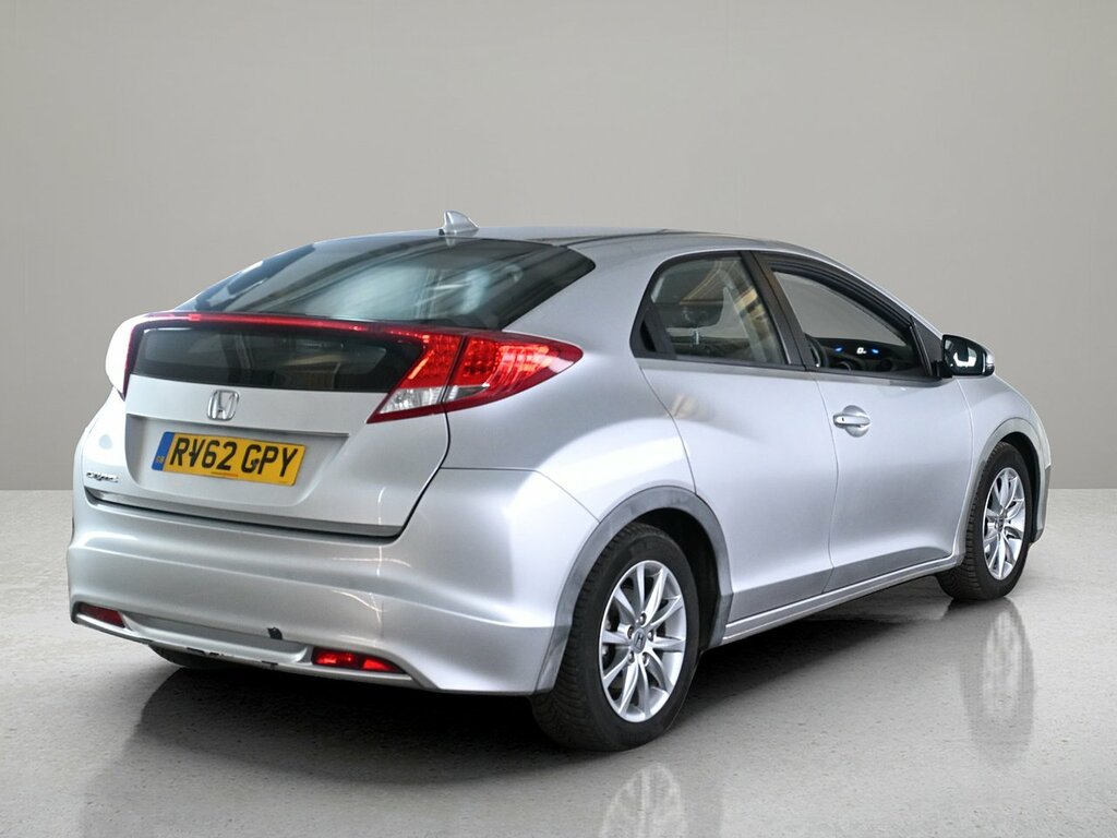 Honda Civic I-vtec Se Silver #4