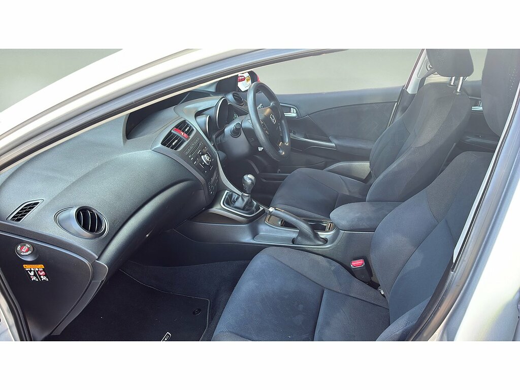 Honda Civic I-vtec Se Silver #6