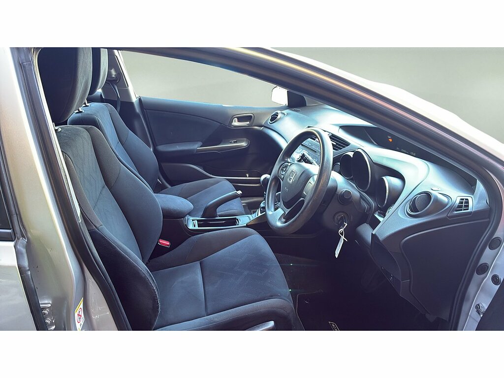 Honda Civic I-vtec Se Silver #5