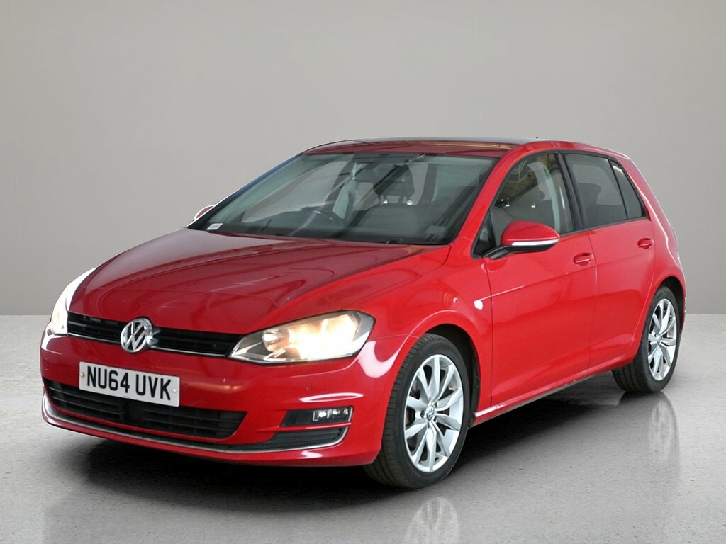 Volkswagen Golf Tdi Bluemotion Tech Gt NU64UVK Red #2
