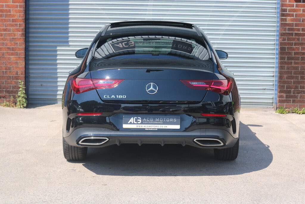 Mercedes-Benz CLA Class 1.3 Cla180h Mhev Amg Line Premium Plus Coupe 7G- Black #4