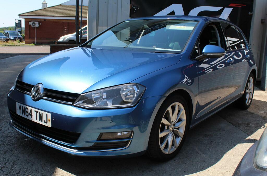 Volkswagen Golf 1.4 Tsi Bluemotion Tech Act Gt Hatchback YN64TWJ Blue #2