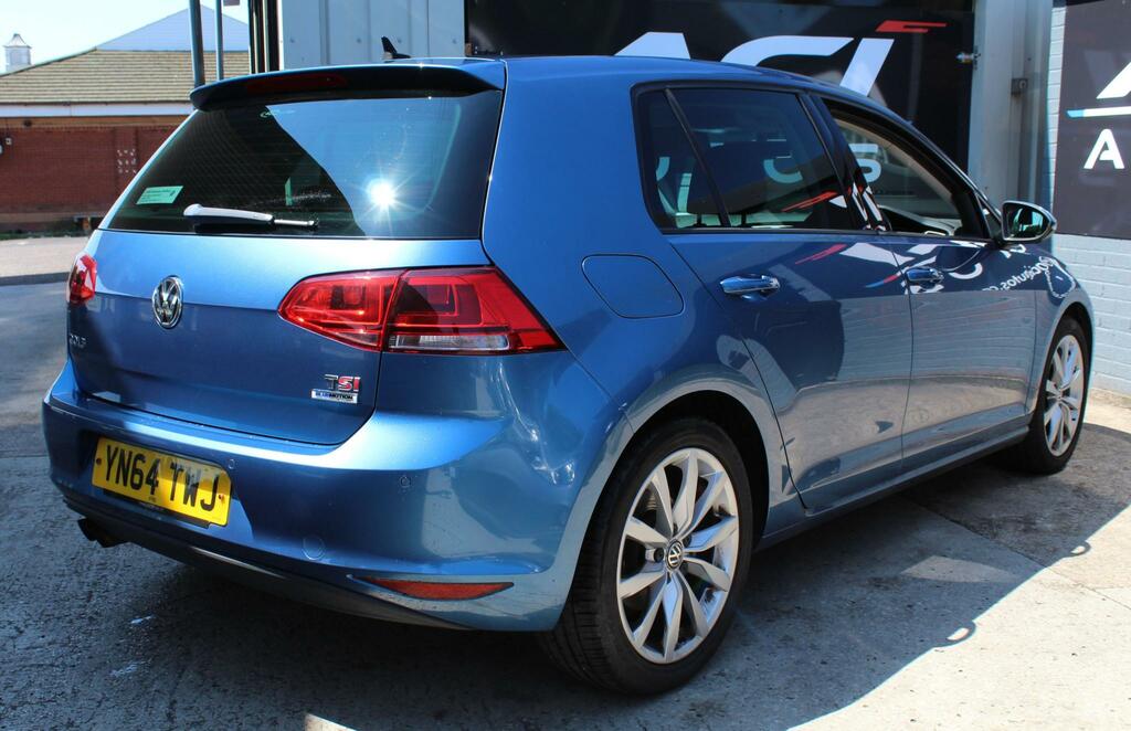 Volkswagen Golf 1.4 Tsi Bluemotion Tech Act Gt Hatchback YN64TWJ Blue #3