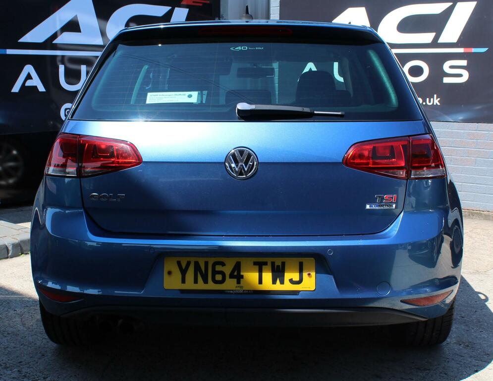 Volkswagen Golf 1.4 Tsi Bluemotion Tech Act Gt Hatchback YN64TWJ Blue #6