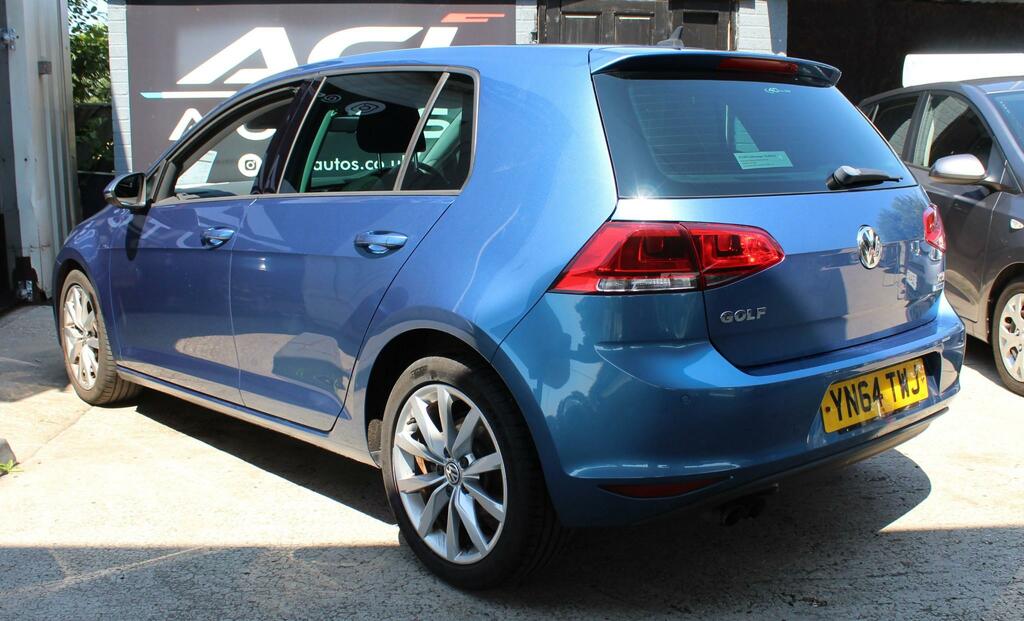 Volkswagen Golf 1.4 Tsi Bluemotion Tech Act Gt Hatchback YN64TWJ Blue #4