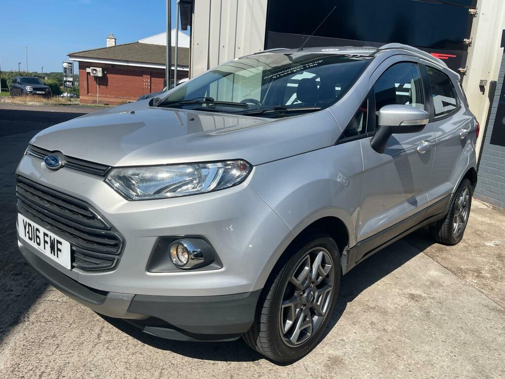 Ford Ecosport 1.5 Tdci Titanium Suv Silver #2