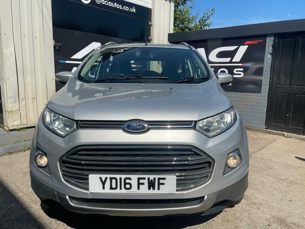 Ford Ecosport 1.5 Tdci Titanium Suv Silver #3