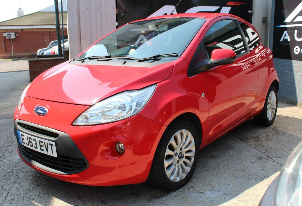 Ford KA 1.2 Zetec Hatchback EJ63EVT Red #2