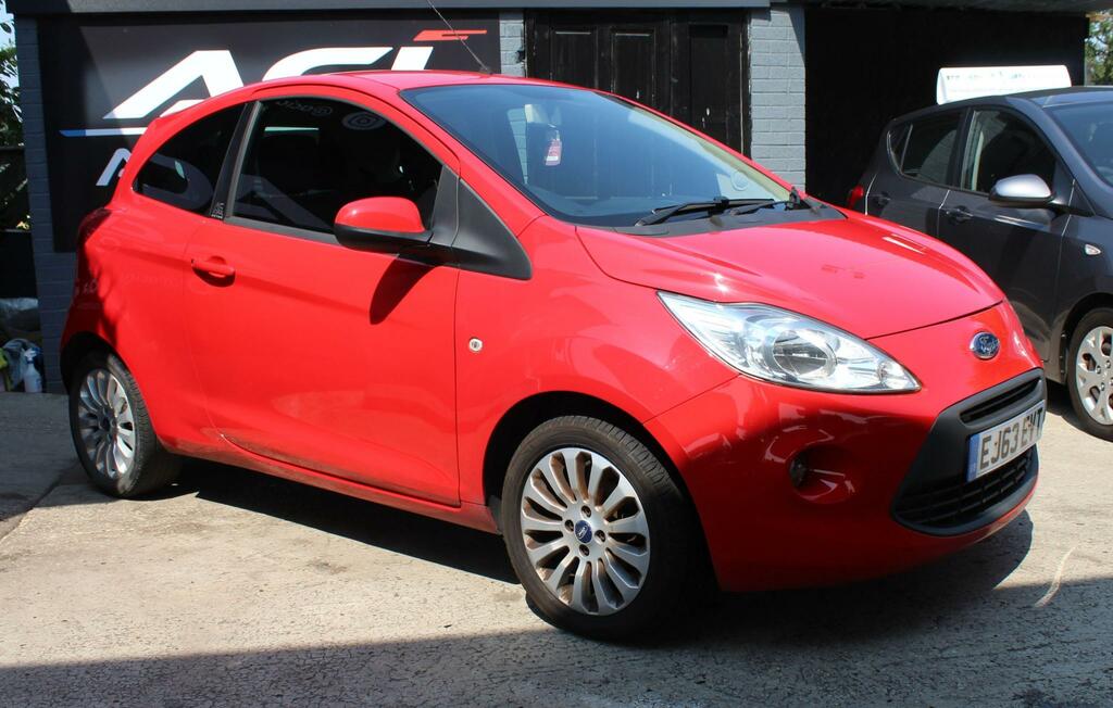 Ford KA 1.2 Zetec Hatchback EJ63EVT Red