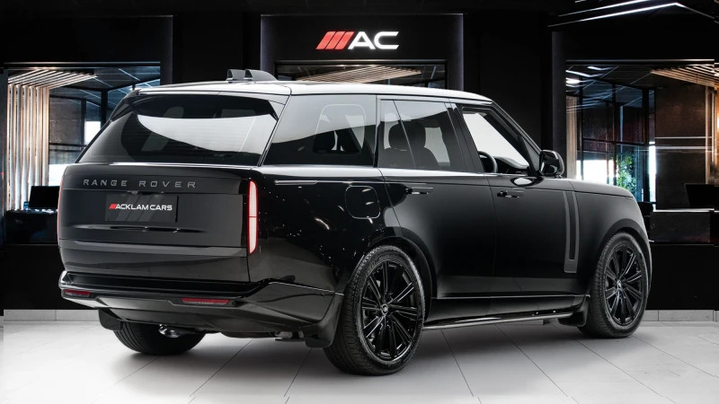 Land Rover Range Rover 3.0 D350 Mhev 4Wd Euro 6 Ss Black #4