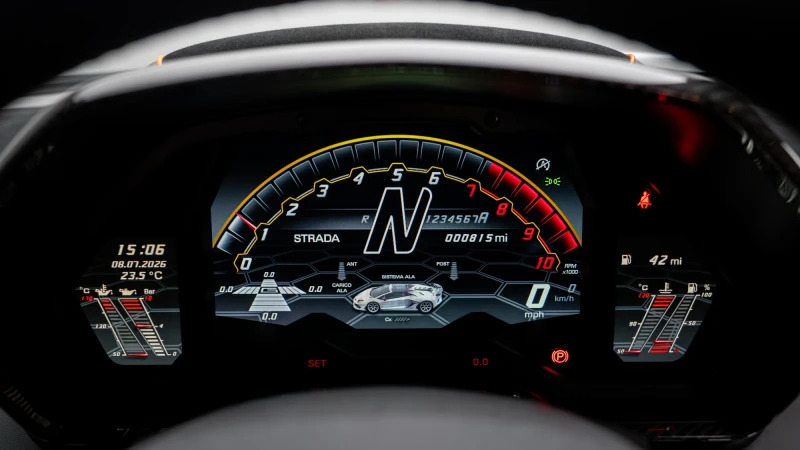 Lamborghini Aventador Lp 770-4 Svj Isr White #11
