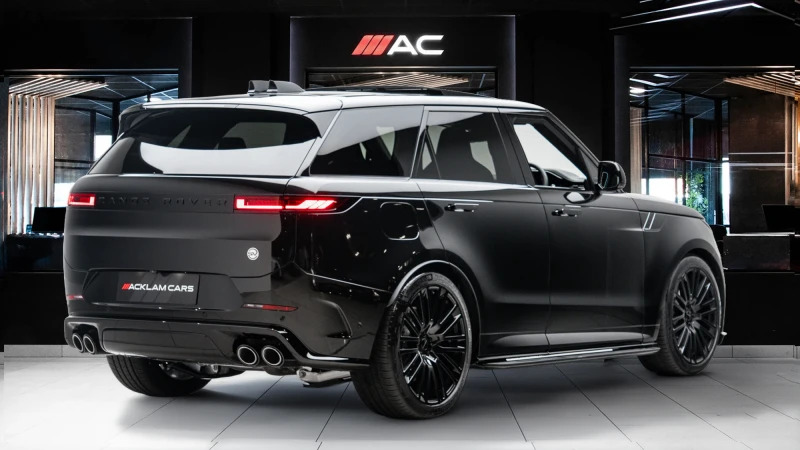 Land Rover Range Rover Sport Rover Sport Black #4