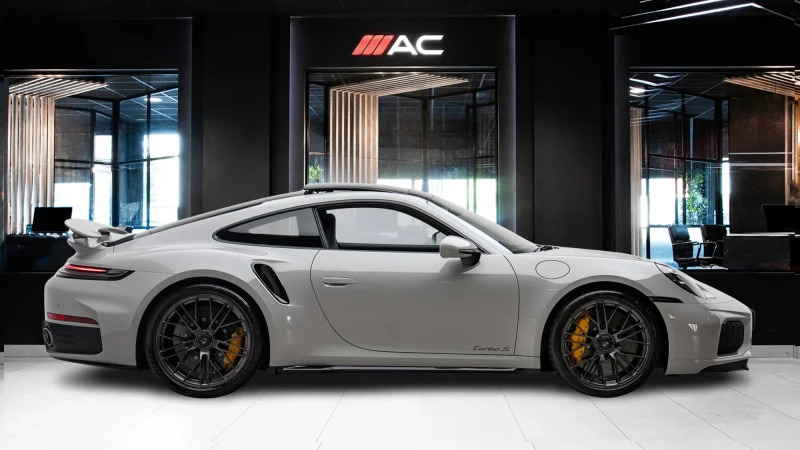 Porsche 911 3.7T 992 Turbo S Coupe Pdk 4Wd Euro 6 Grey #4