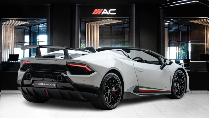 Lamborghini Huracan Sv White #4