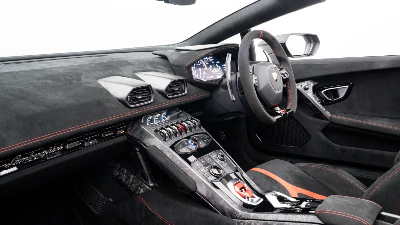 Lamborghini Huracan Sv White #33
