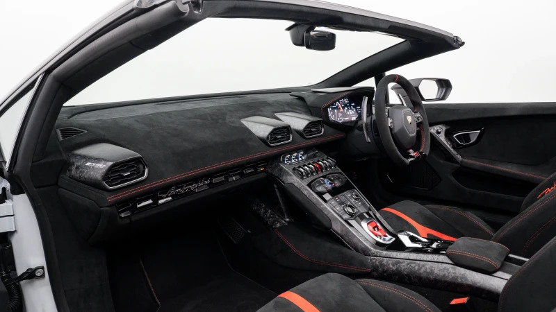 Lamborghini Huracan Sv White #32