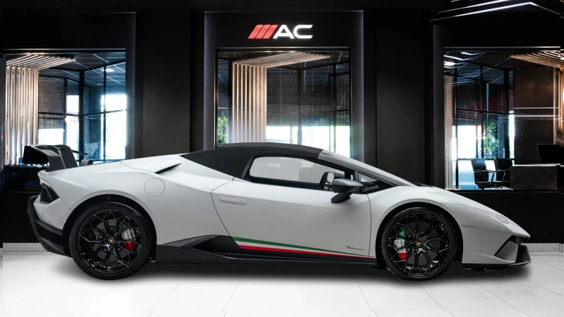 Lamborghini Huracan Sv White #3