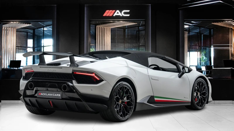 Lamborghini Huracan Sv White #6