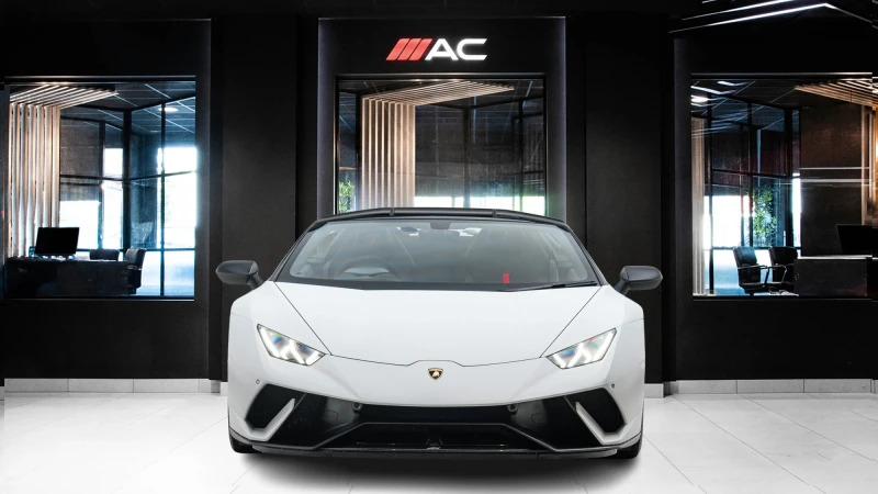 Lamborghini Huracan Sv White #2