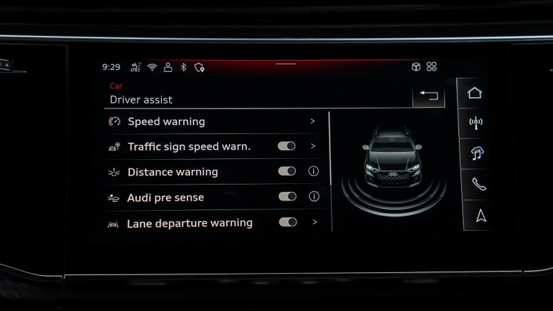 Audi RSQ8 Performance Carbon Black 640 Ps Tiptronic Red #31