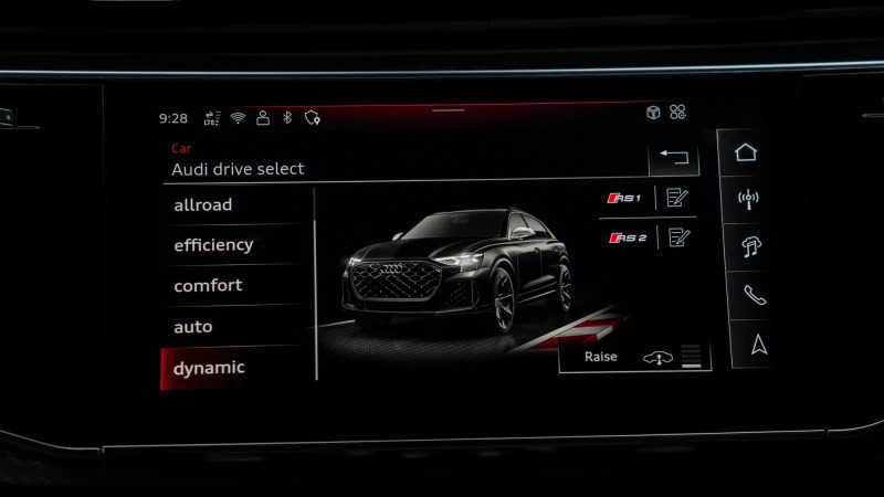Audi RSQ8 Performance Carbon Black 640 Ps Tiptronic Red #25