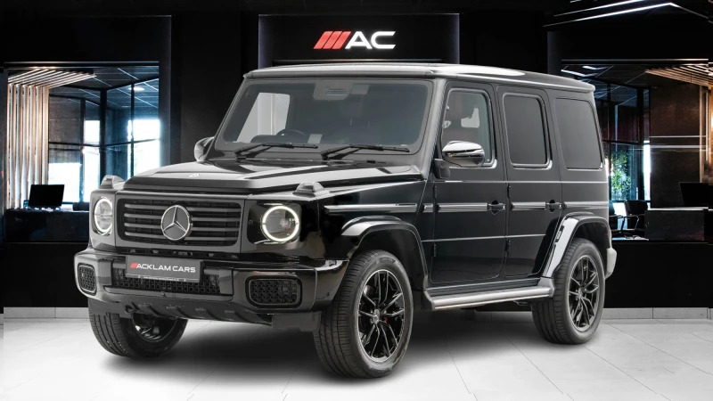 Mercedes-Benz G Class Petrol Silver #1