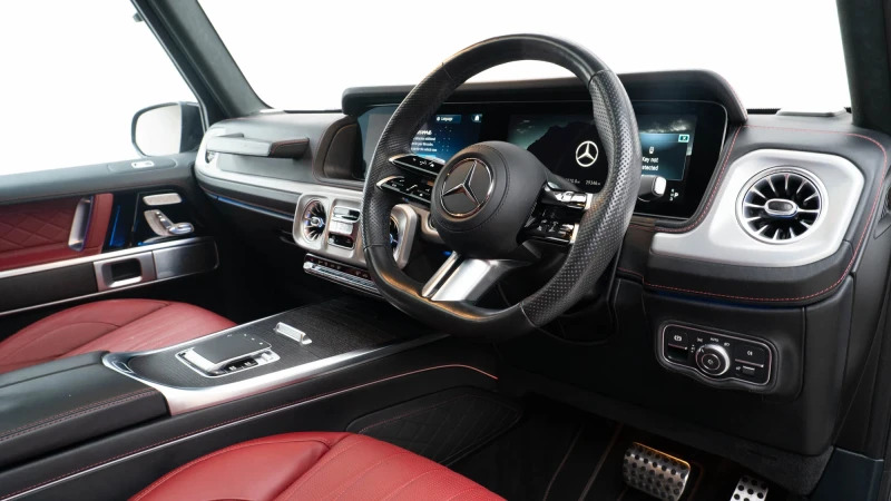 Mercedes-Benz G Class Petrol Silver #2